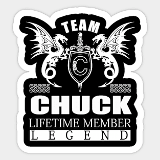 CHUCK Sticker